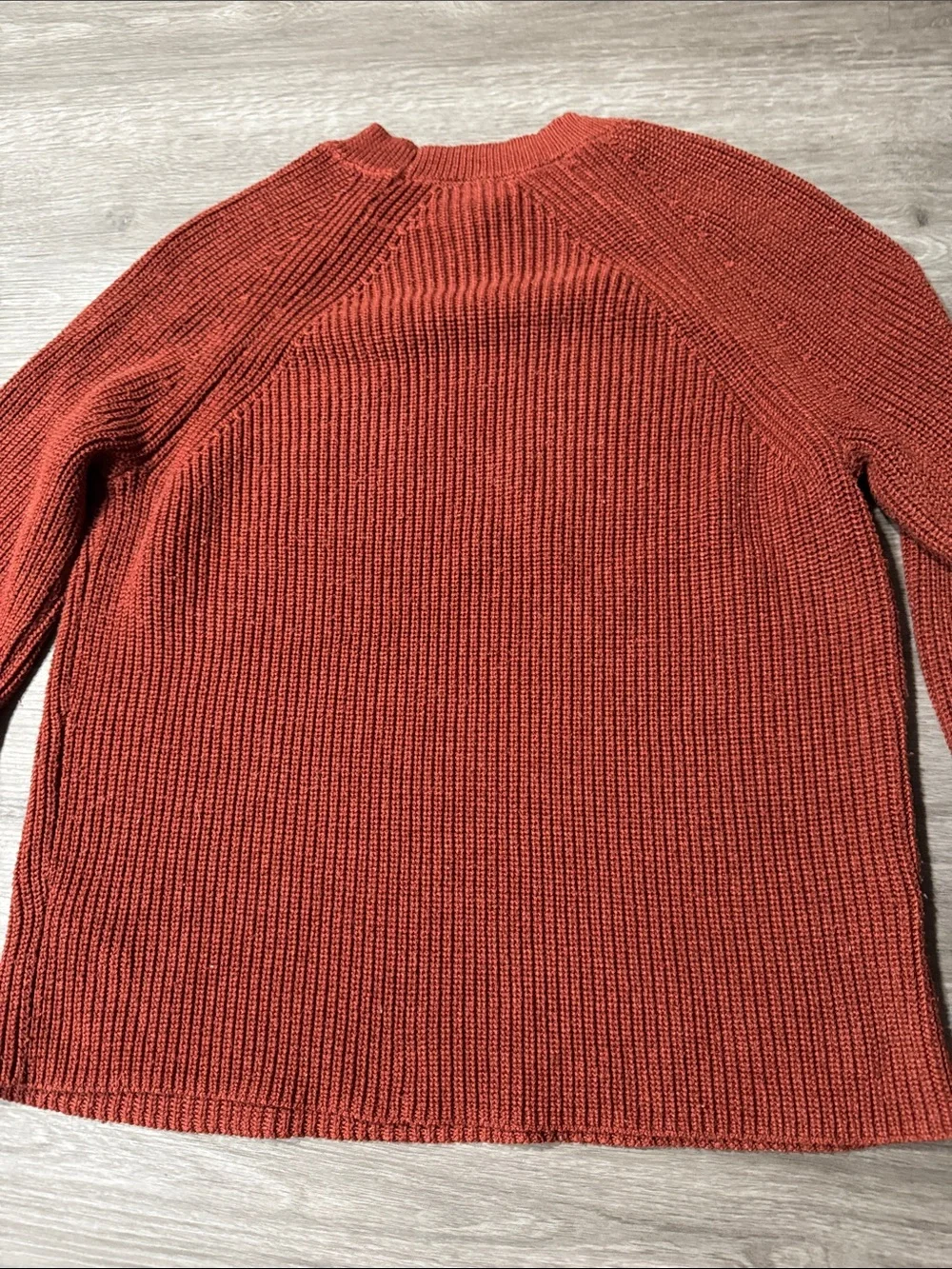 Jessica Simpson Rust Crewneck Knit Sweater